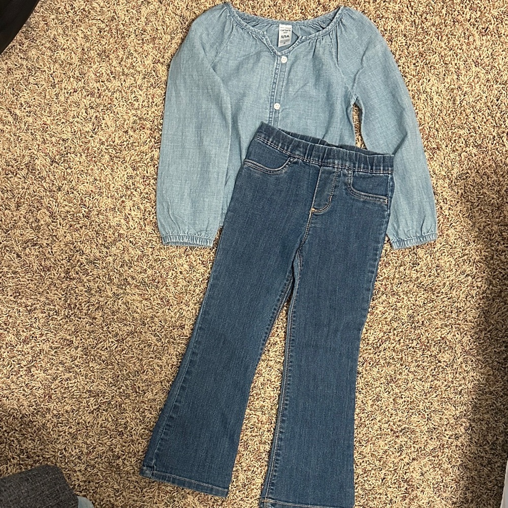 Carter's Blue Kids Denim Jeans